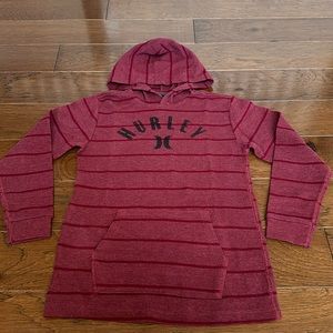 Boys Hurley Thermal Fabric Hoodie Size M 10/12
